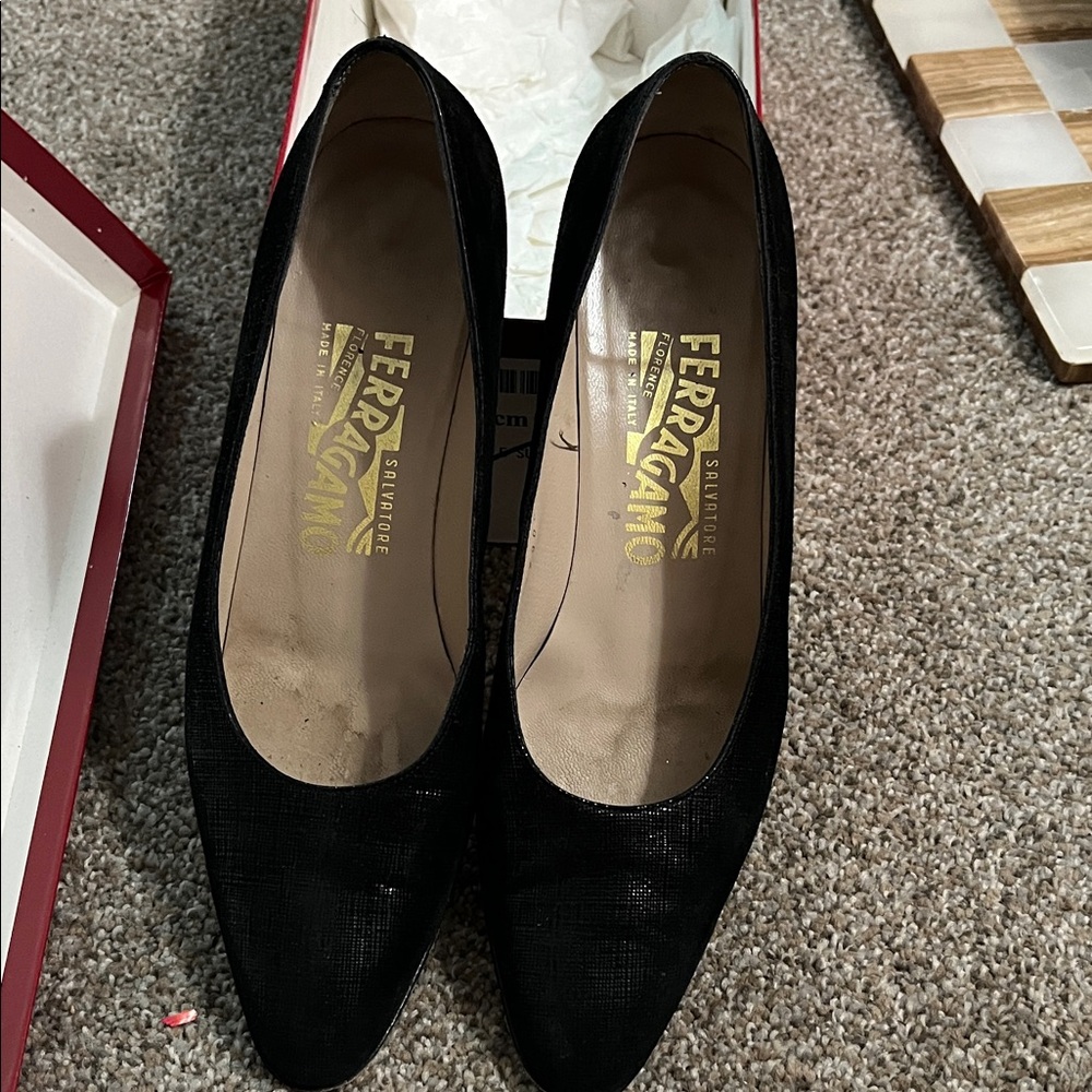 Salvatore Ferragamo Women's Classic Black Heels